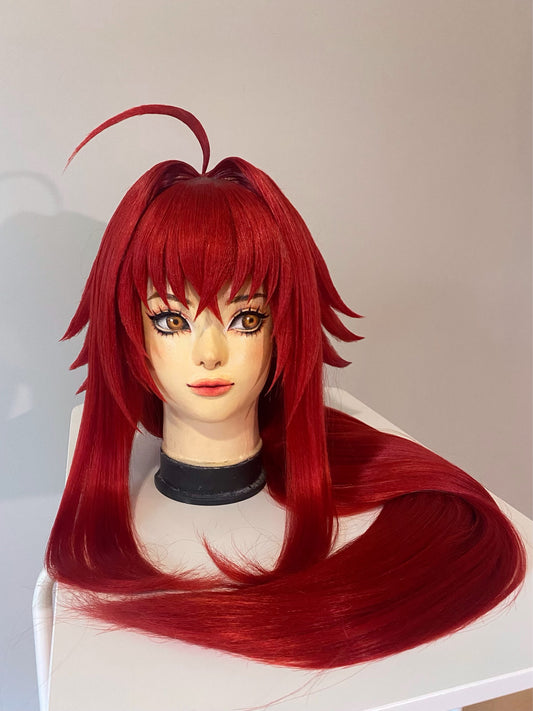 Rias Gremory High School DxD cosplay wig