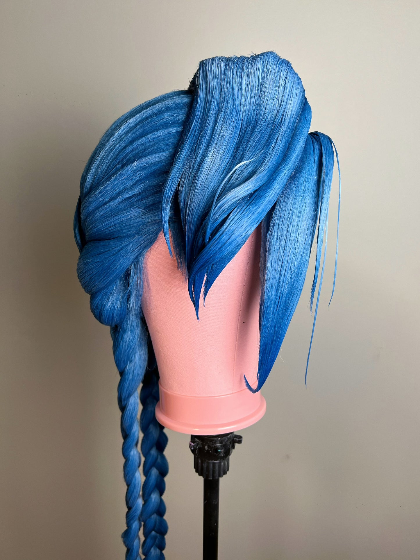 Jinx Arcane League of Legends cosplay wig